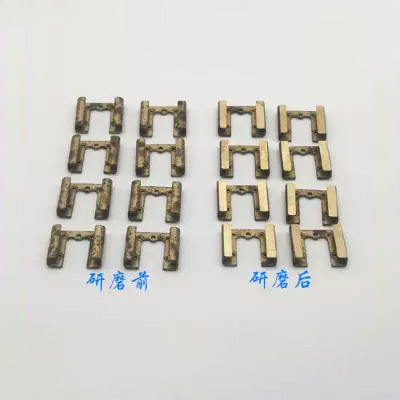 平面研磨代加工-相机热靴铜扣电镀前平面研磨加工.jpg